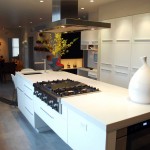 Modern Kitchen with White Countertops
